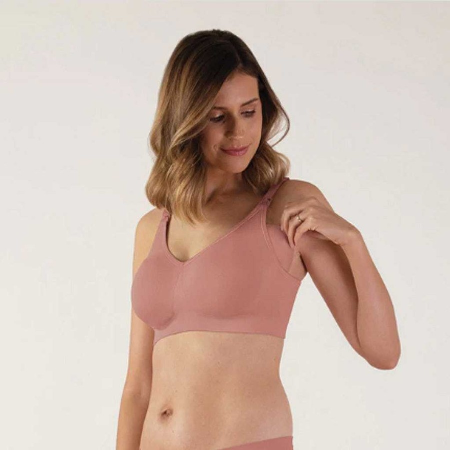 Mother Bravado Nursing Bras & Covers | Bravado Body Silk Seamless Nursing Bra Roseclay