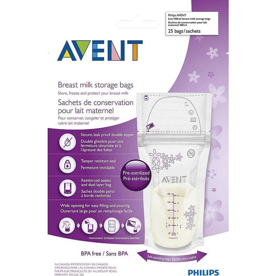 Mother Avent Breast Milk Storage | Avent Breast Milk Storage Bags - 25 Bags