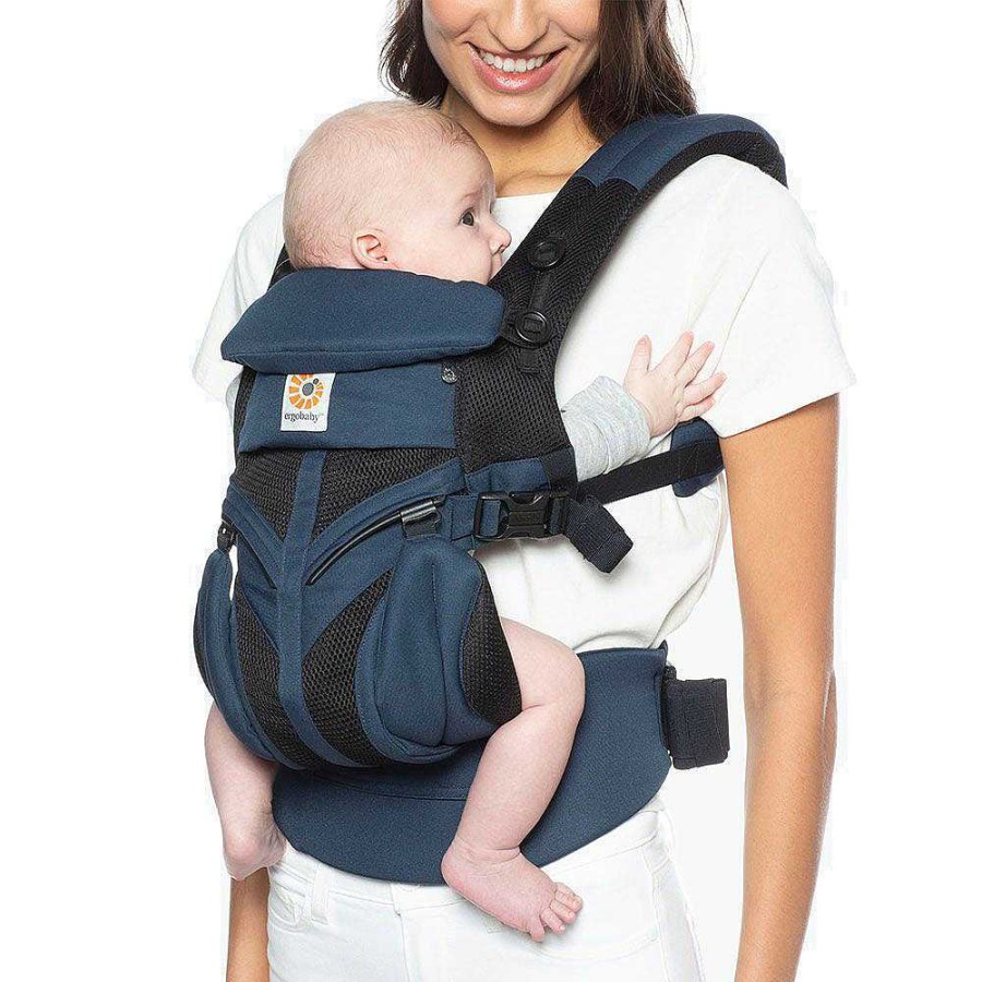 Go Ergobaby | Ergobaby Omni 360 All-In-One Cool Air Mesh Carrier - Raven