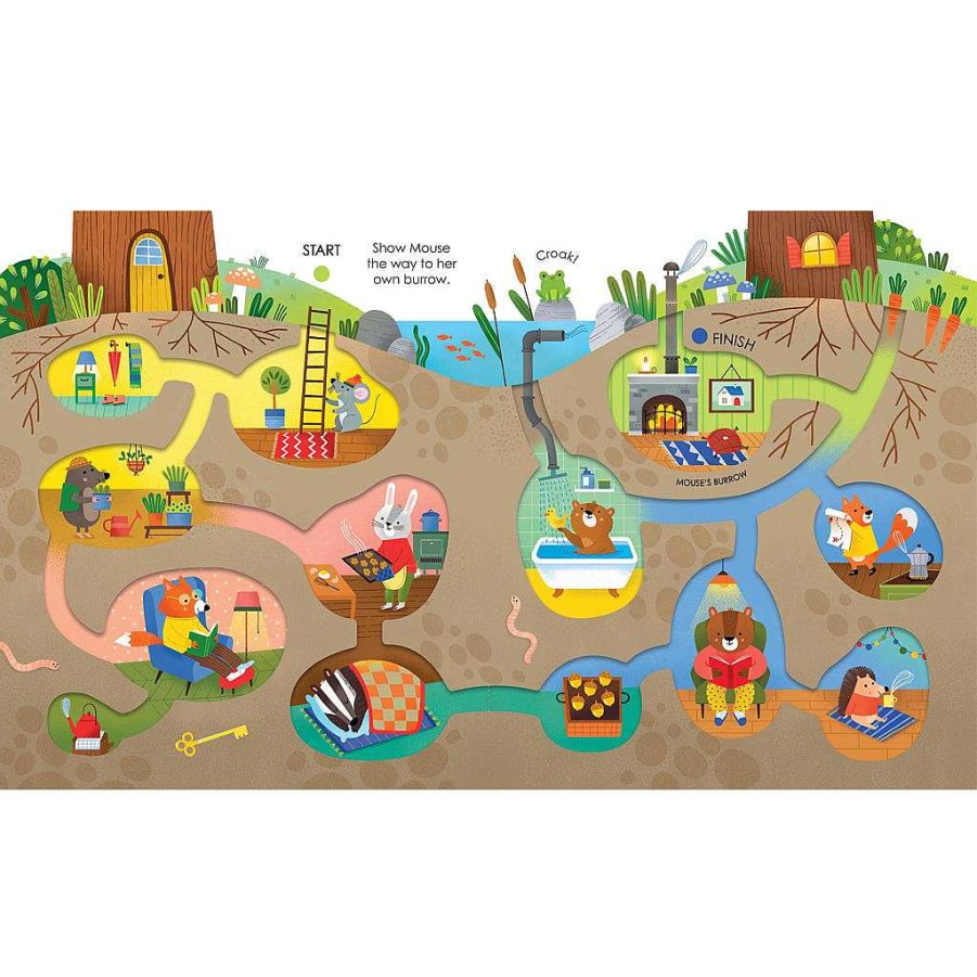 Plays Usborne Toddler Books | Usborne - Fingertrail Mazes