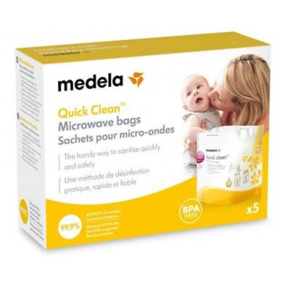 Mother Medela Breast Milk Storage | Medela Quick Clean Microwave Bag