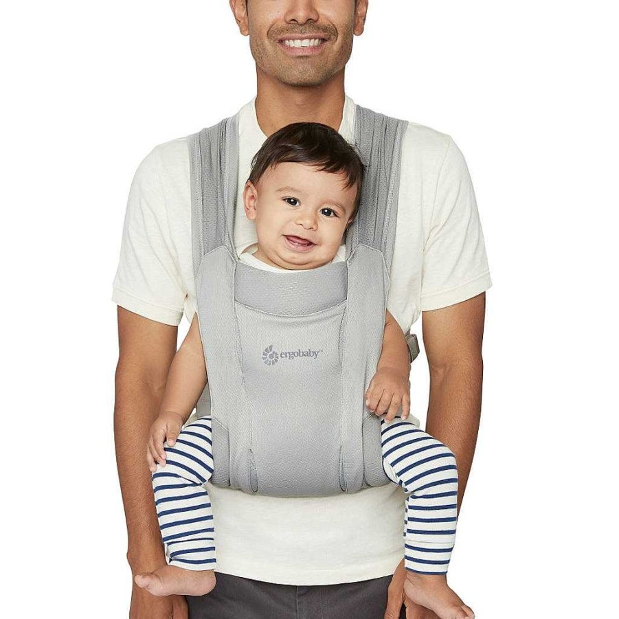 Go Ergobaby | Ergobaby Embrace Newborn Baby Carrier - Soft Air Mesh