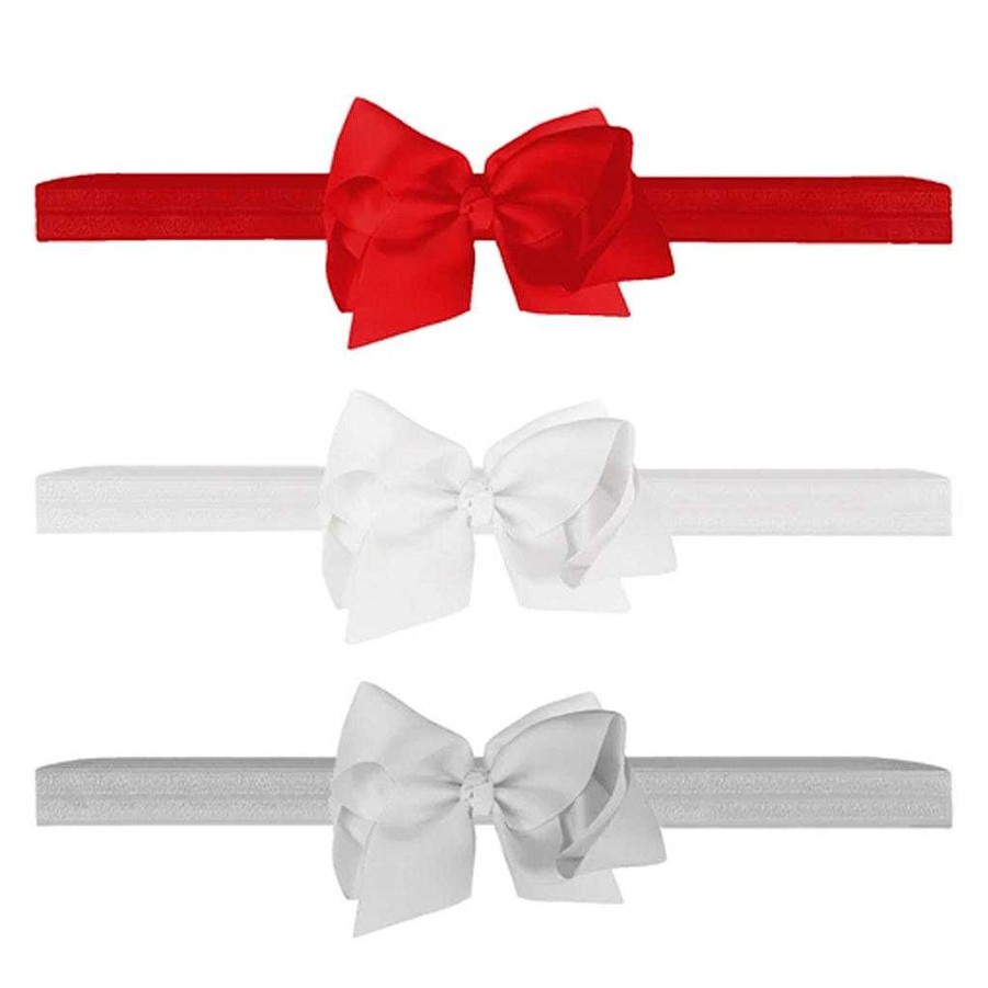 Dress Raph & Remy | Raph&Remy Premium Newborn Bow Headbands Trio Pack