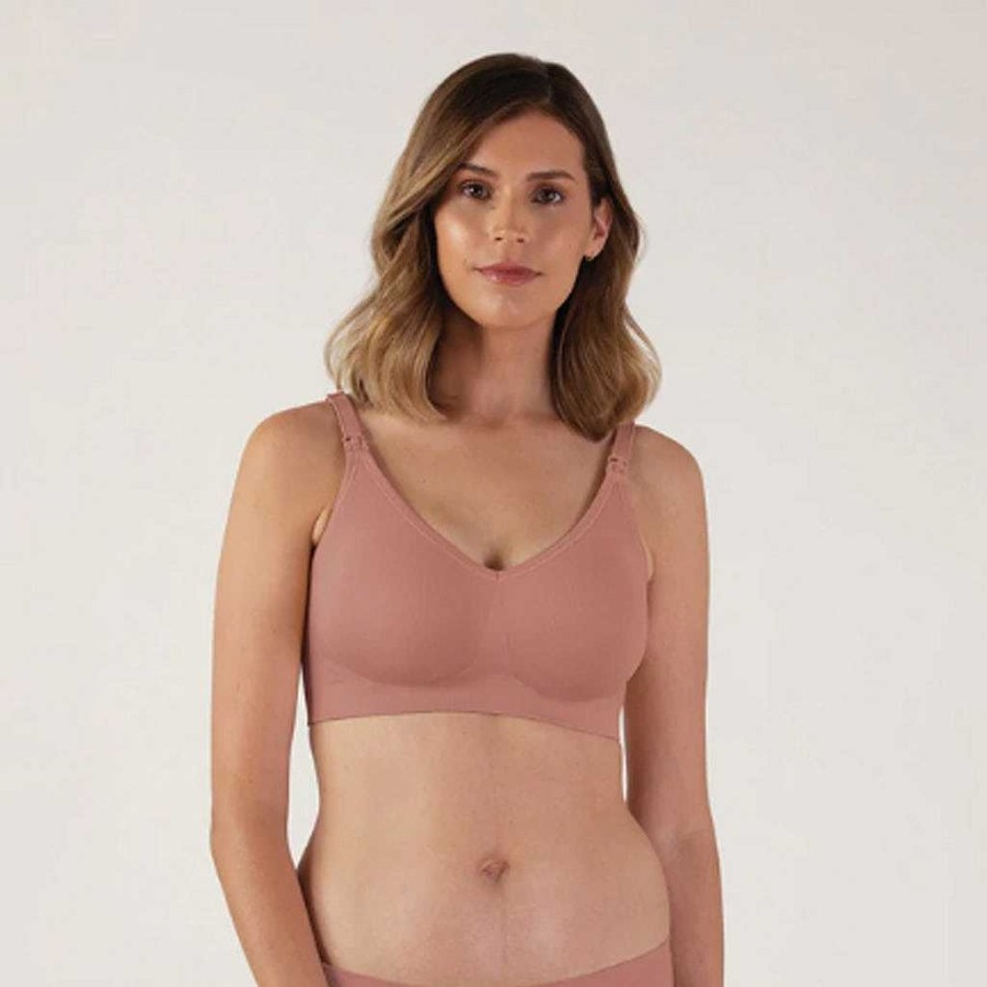 Mother Bravado Nursing Bras & Covers | Bravado Body Silk Seamless Nursing Bra Roseclay