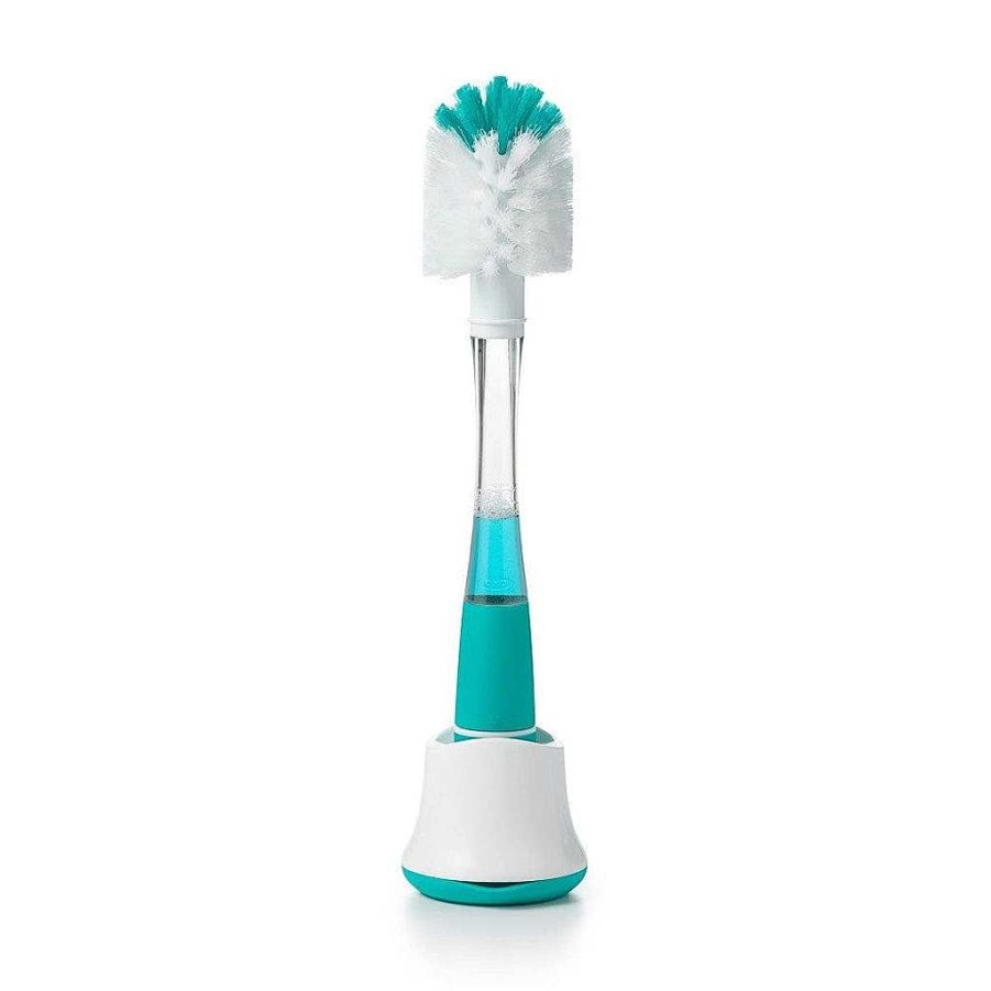 Eat Oxo Tot Bottle Cleaning | Oxo Tot Soap Dispensing Bottle Brush With Stand