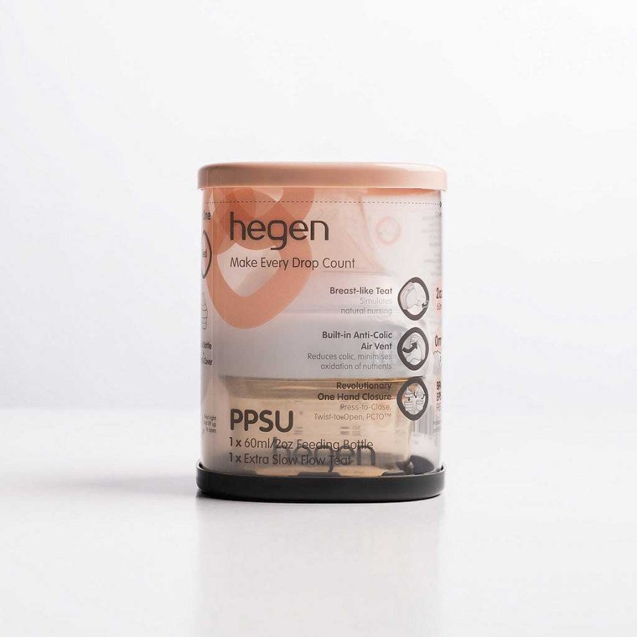 Eat Hegen Baby Bottles | Hegen Pcto™ 60Ml/2Oz Feeding Bottle Ppsu