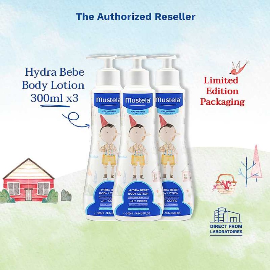 Mother Mustela Skin Care | Mustela Fairy Tale Hydra Bebe Body Lotion - Pinocchio