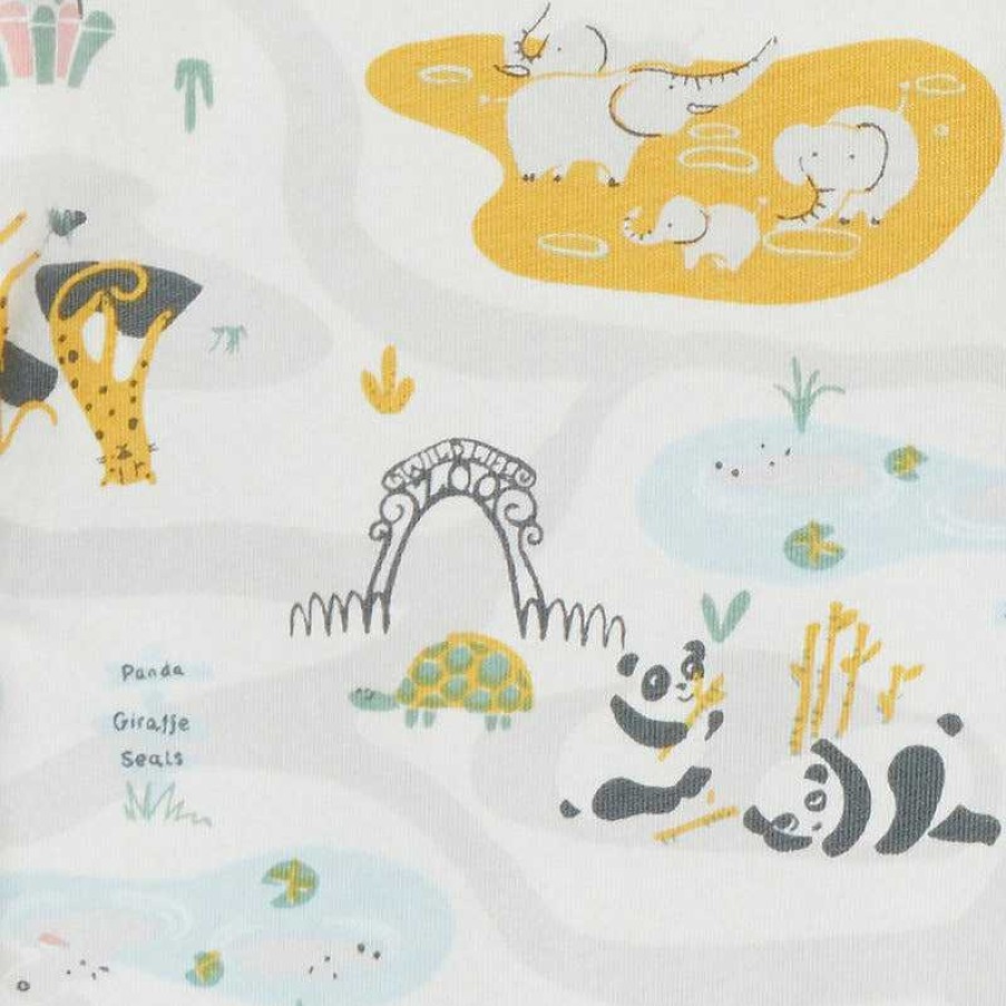 Sleep Love to Swaddle | Love To Dream Swaddle Up Designer Collection Lite - Zoo Time White