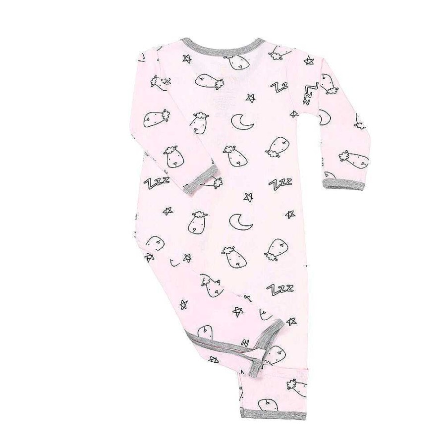 Dress Baa Baa Sheepz | Baa Baa Sheepz Romper Zip Seet Dreams Baa Baa - Pink