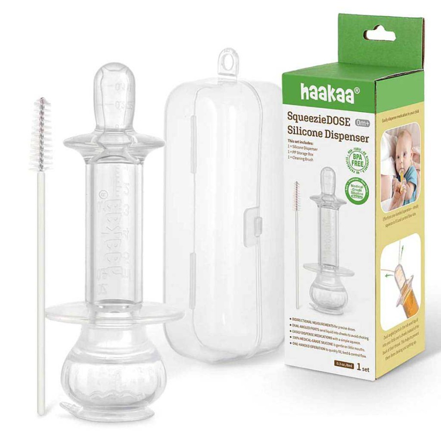 Eat Haakaa Bottle Cleaning | Haakaa Squeeziedose Silicone Dispenser