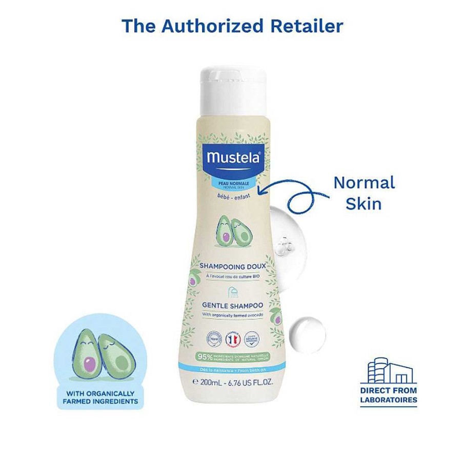 Bath Mustela Shampoos & Conditioners | Mustela Gentle Shampoo 200Ml