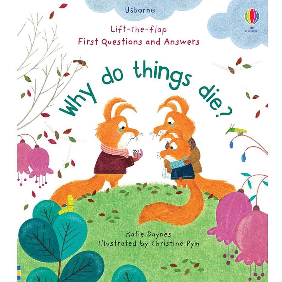 Plays Usborne Toddler Books | Usborne - Lift-The-Flap First Questions And Answers Why Do Things Die?