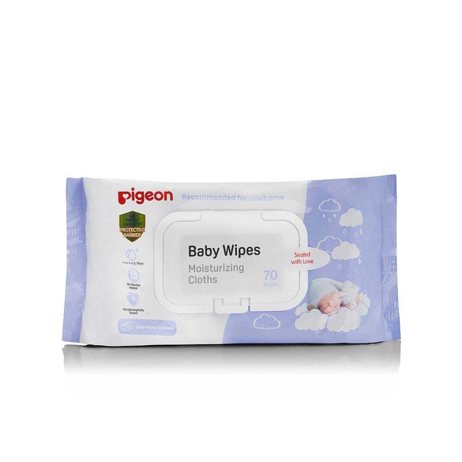 Poop Pigeon Baby Wipes | Pigeon Baby Wipes Moisturizing Cloths 70S