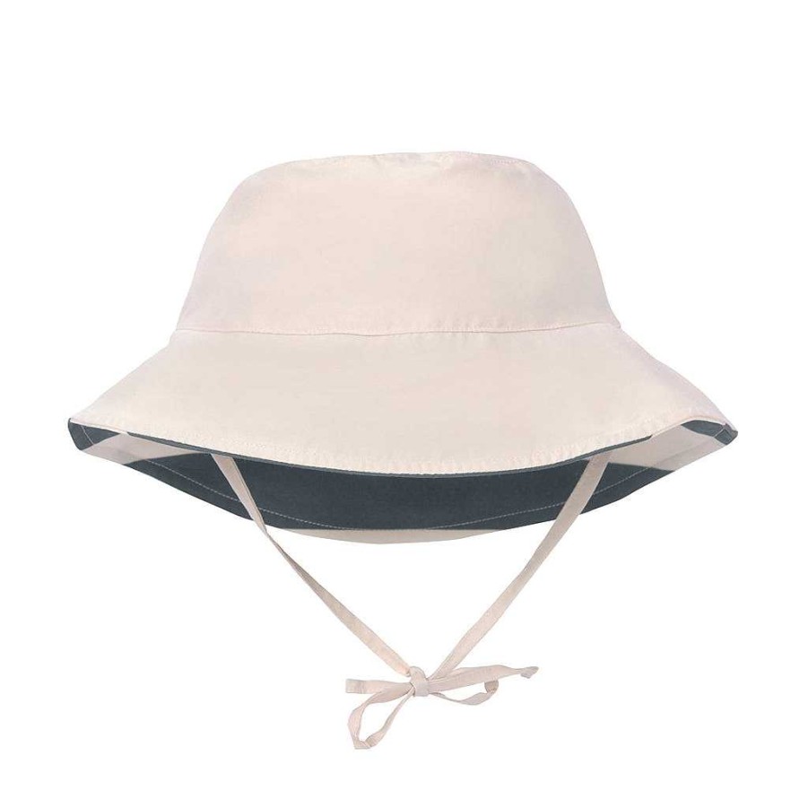 Dress Lassig | Lassig Sun Protection Bucket Hat, Block Stripes Milky Blue