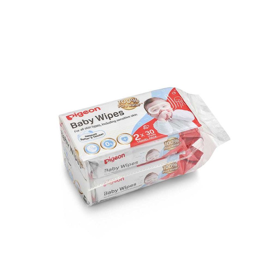 Bath Pigeon | Pigeon Baby Wipes 30 Sheets 2 In 1