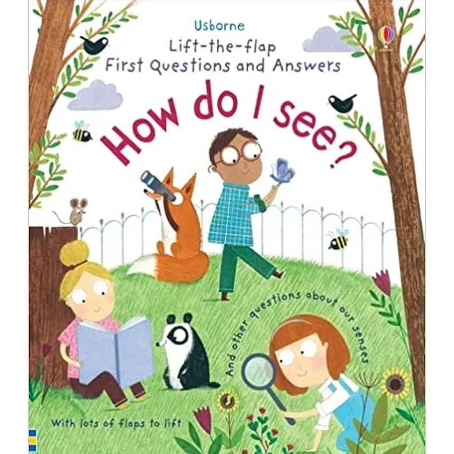 Plays Usborne Toddler Books | Usborne - Lift-The-Flap First Questions And Answers How Do I See?