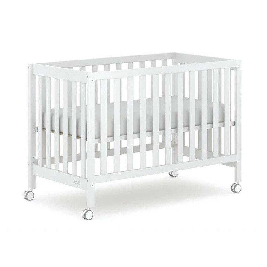 Sleep Boori Small Cot | Boori Heron Compact Cot With Pocketspring Mattress 119 X 65 Cm Barley White With Pocketspring Mattress 119 X 65 Cm