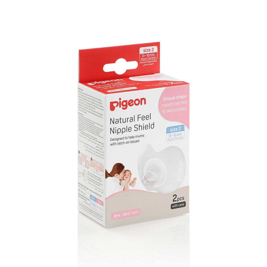 Mother Pigeon B/P Accessories | Pigeon Natural Feel Silicone Nipple Shield Size 2