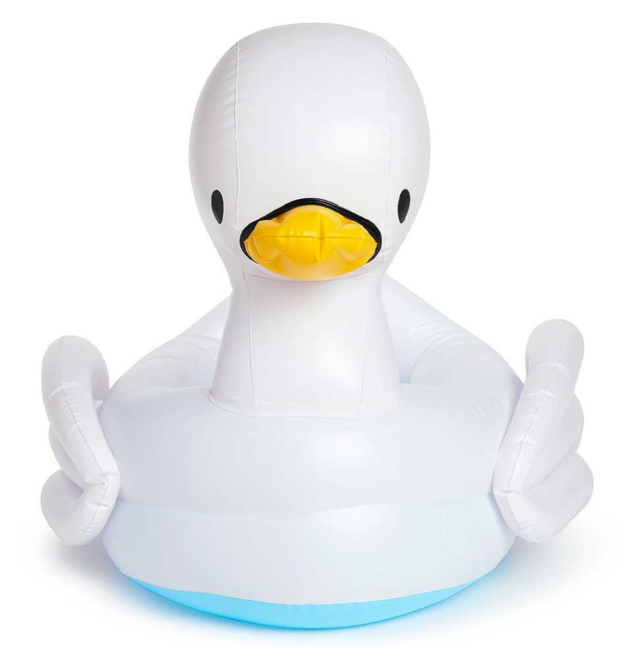 Bath Munchkin | Munchkin White Hot Inflatable Safety Swan Tub