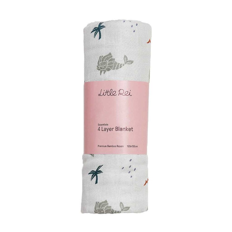 Mother Little Rei Sleep Care | Little Rei Bamboo 4-Layer Blanket