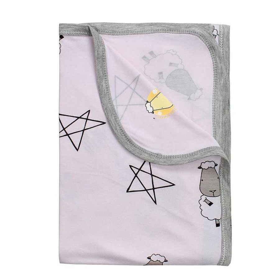 Sleep Baa Baa Sheepz | Baa Baa Sheepz Double Layer Blanket - Big Star & Sheepz