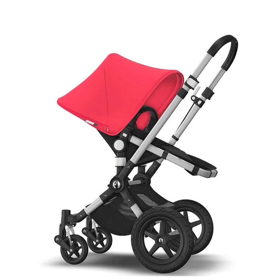 Go Bugaboo All Terrain Strollers | Bugaboo Cameleon 3 Plus Complete - Aluminium/Black-Red