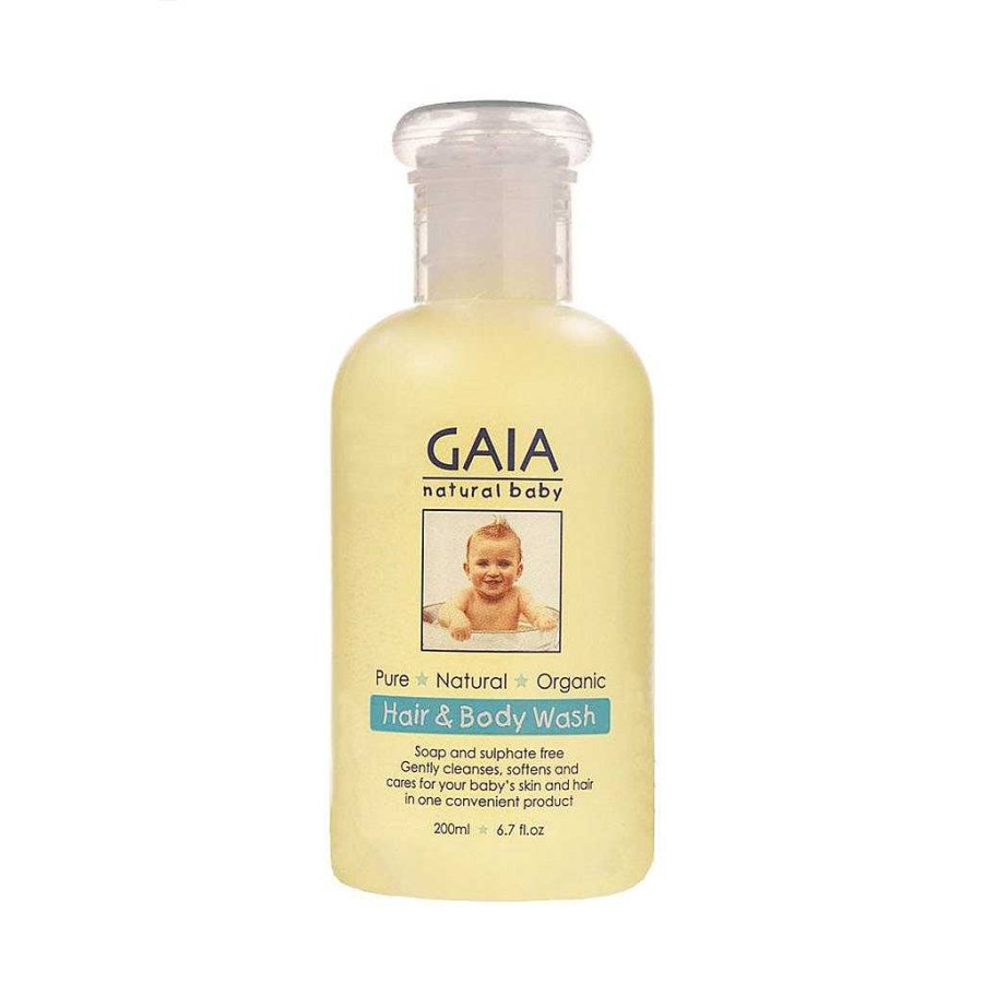 Bath Gaia Shampoos & Conditioners | Gaia Baby Hair And Body Wash