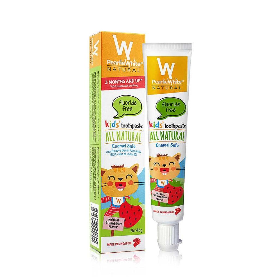 Bath Pearlie White | Pearlie White All Natural Enamel Safe Kids' Toothpaste