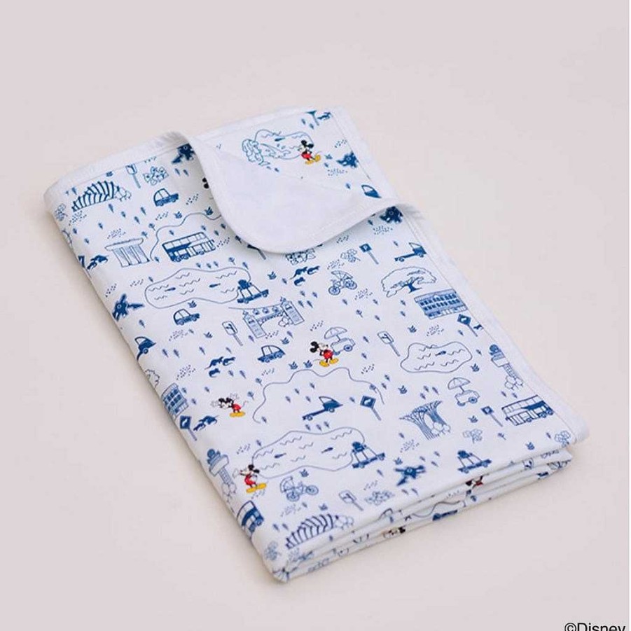 Sleep Elly | Elly Jersey Blanket - Blue Road Trip Mickey