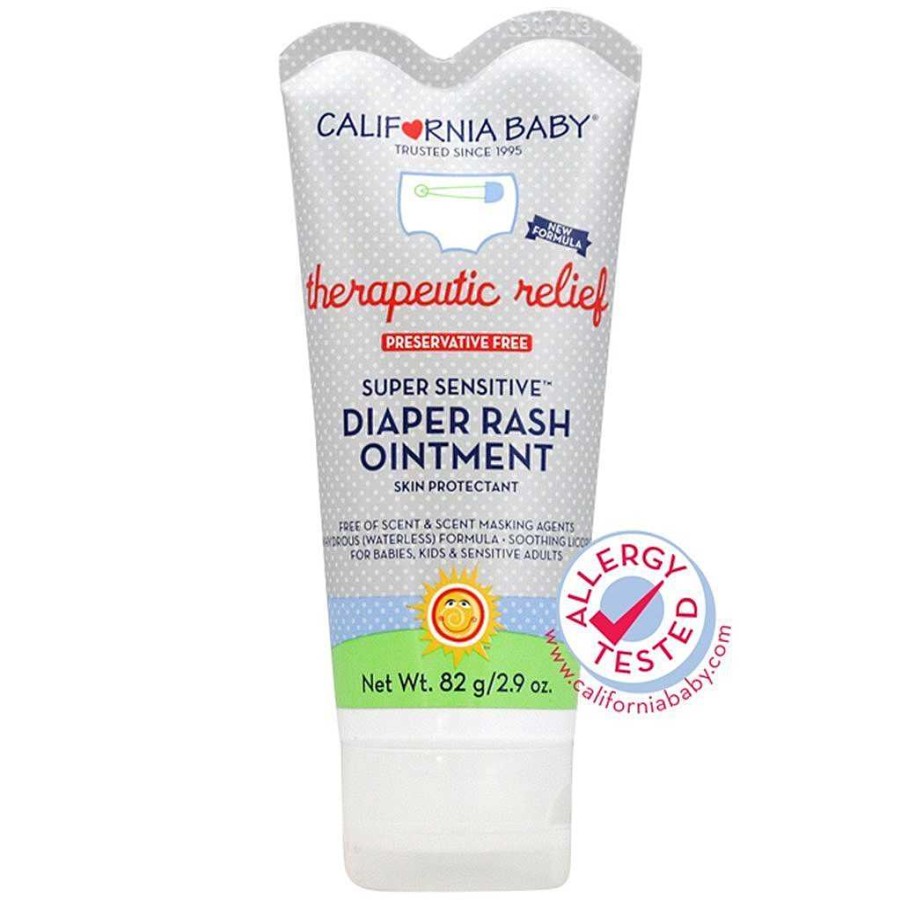 Bath California Baby Body Creams & Lotions | California Baby Super Sensitive™ Diaper Rash Cream 2.9Oz