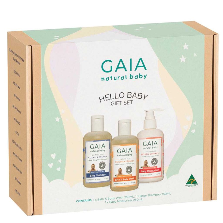 Bath Gaia | Gaia 'Hello Baby' Gift Set