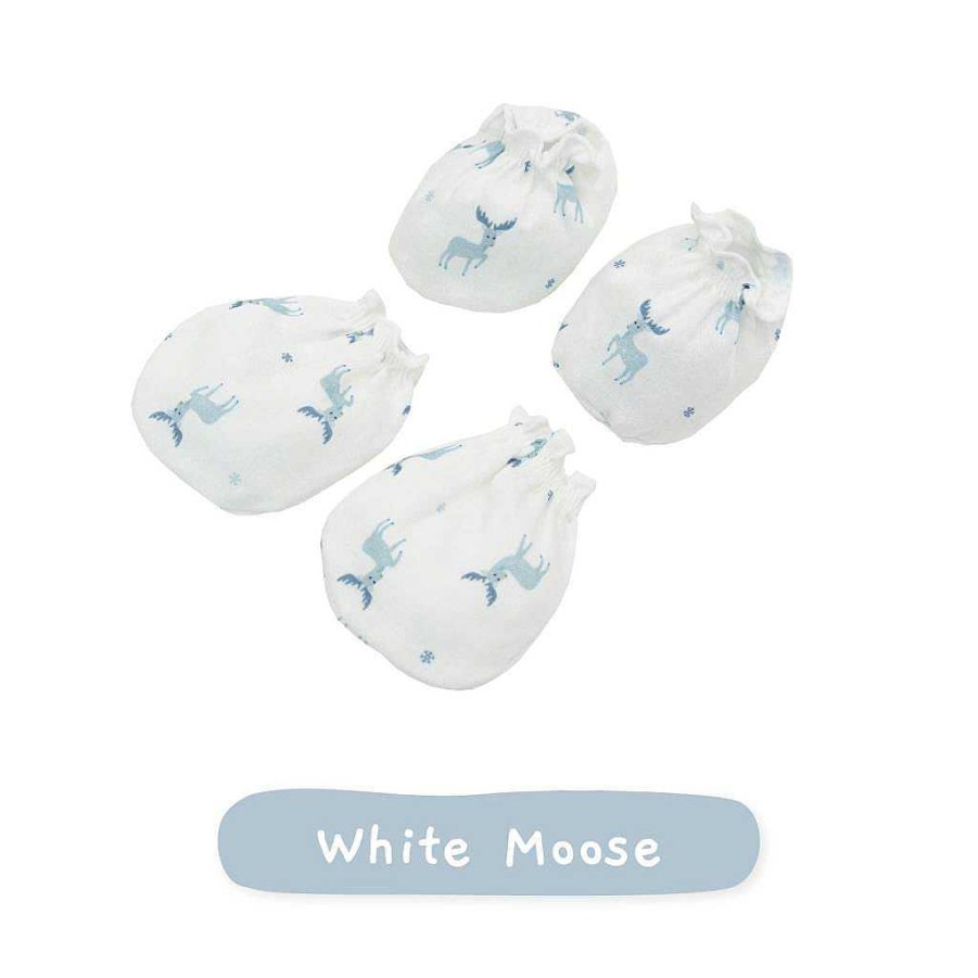 Bath sæson | Saeson Mittens And Socks - White Moose