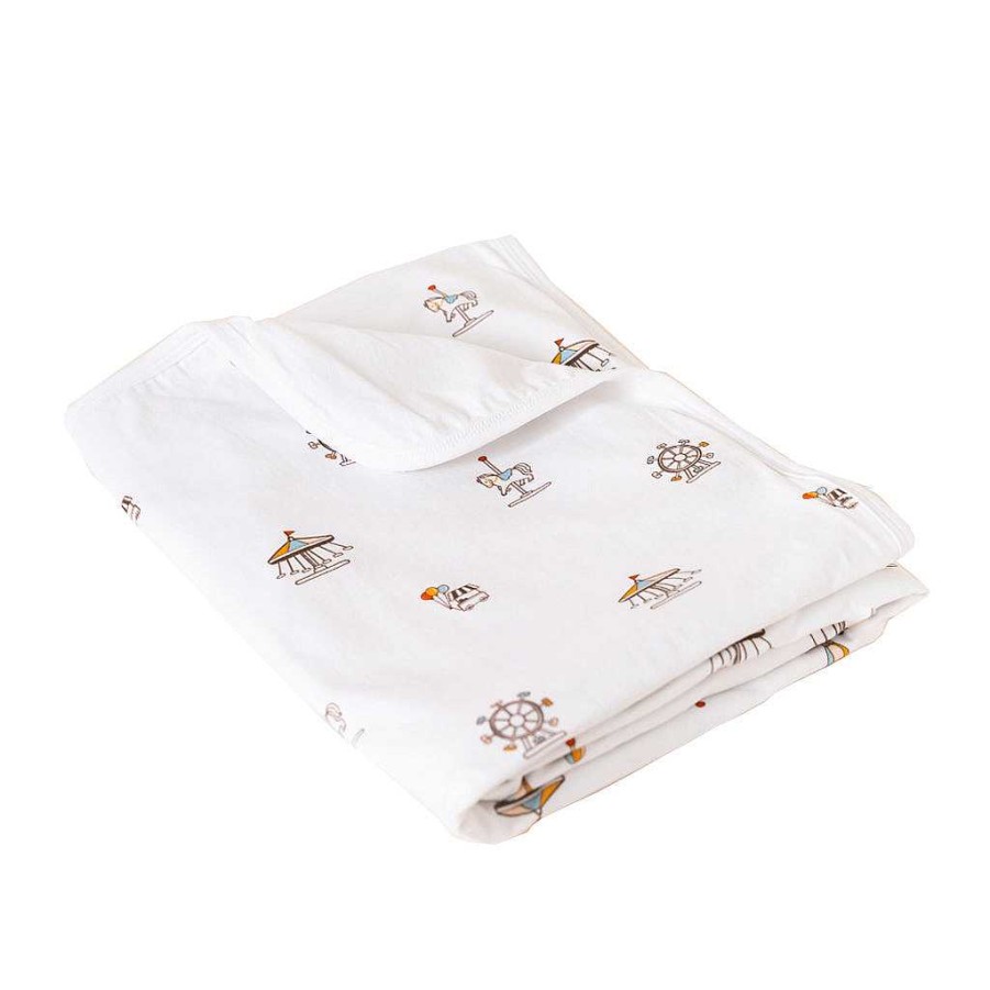 Sleep Elly | Elly Jersey Blanket - Carousel