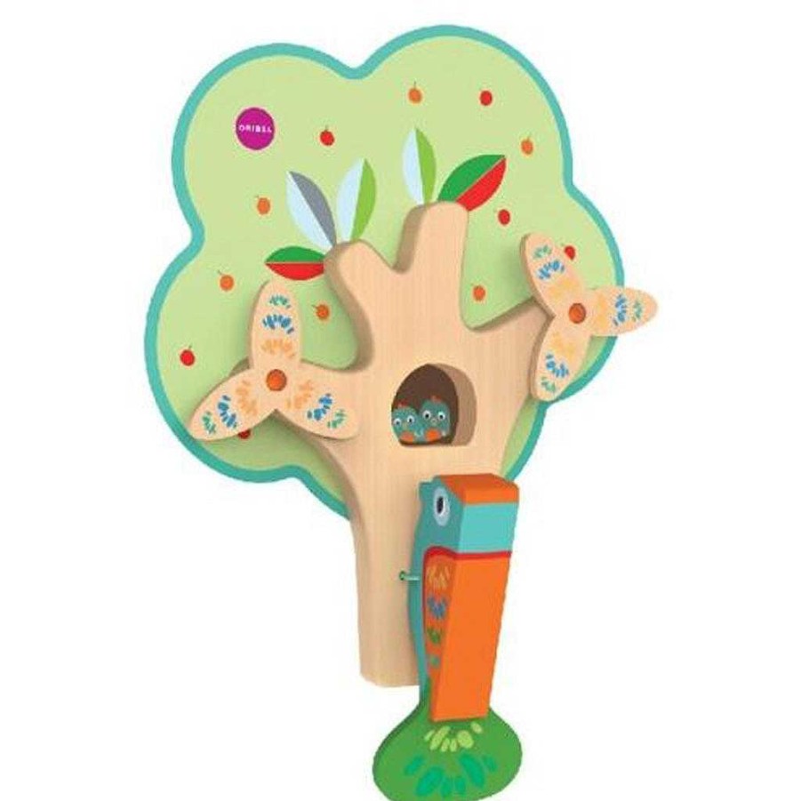 Sleep Oribel | Oribel Vertiplay Wall Toys - Busy Woodpecker