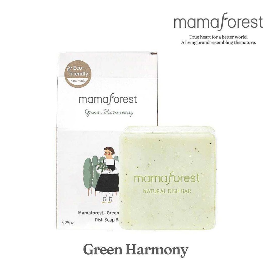 Bath Mamaforest Body Creams & Lotions | Mamaforest Natural Dish Bar - Green Harmony