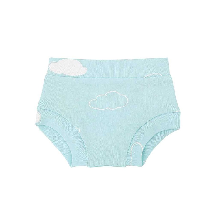 Dress Le Petit Society | Motherswork X Le Petit Society Baby Organic Boxer Shorts In Cloud Print