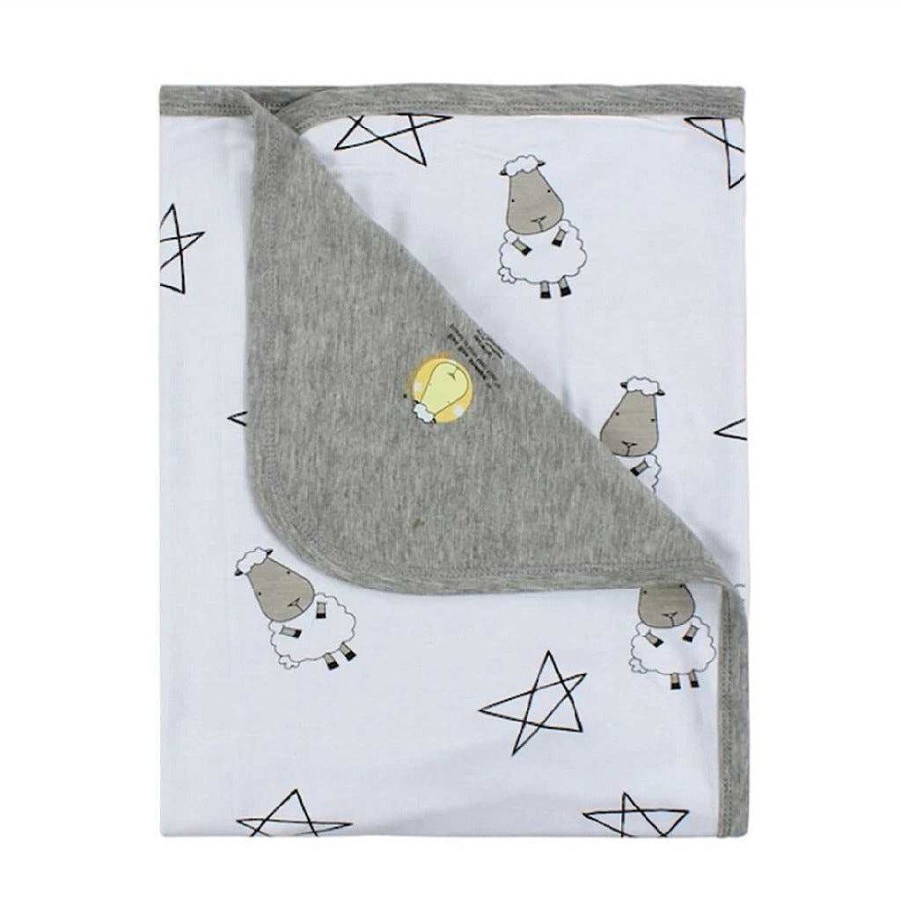 Sleep Baa Baa Sheepz | Baa Baa Sheepz Double Layer Blanket - Big Star & Sheepz