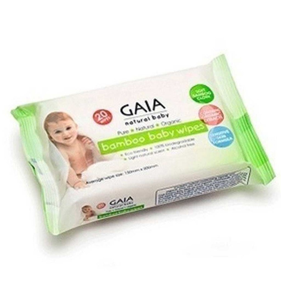 Bath Gaia | Gaia Baby Bamboo Wipes