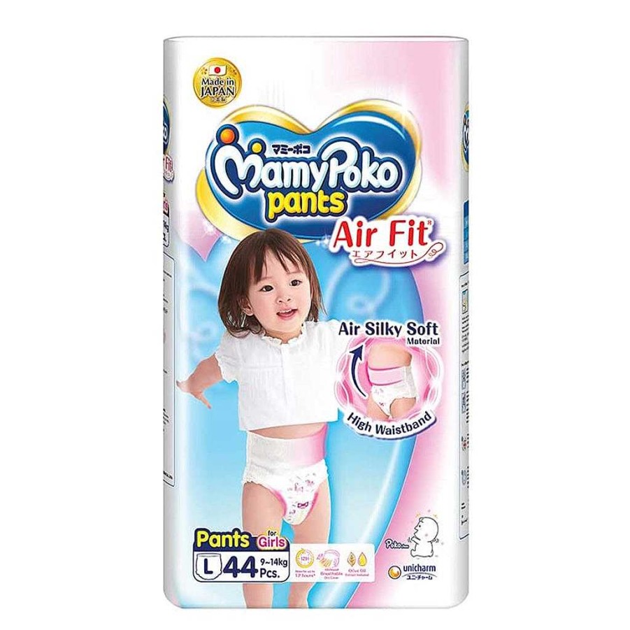 Poop Mamypoko Diapers | Mamypoko Air Fit Pants (Girl)