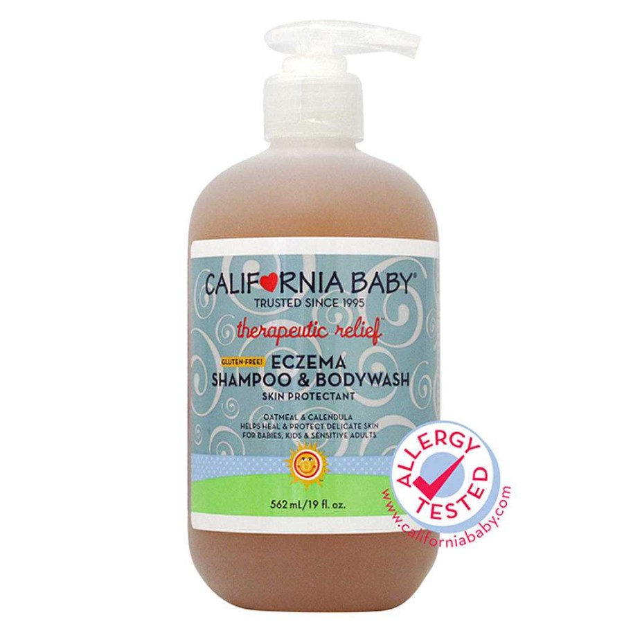 Bath California Baby Shampoos & Conditioners | California Baby Therapeutic Relief Eczema Shampoo & Bodywash 19Oz