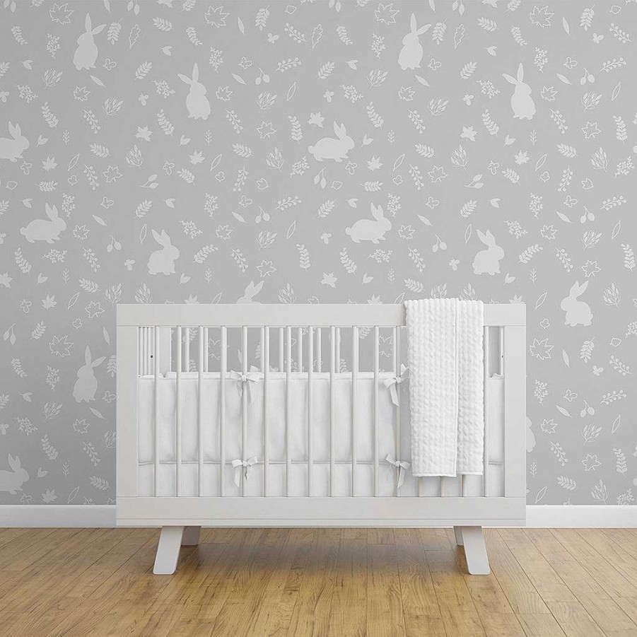 Sleep Urban Li'l | Urban Li'L Bunny Wallpaper - Grey