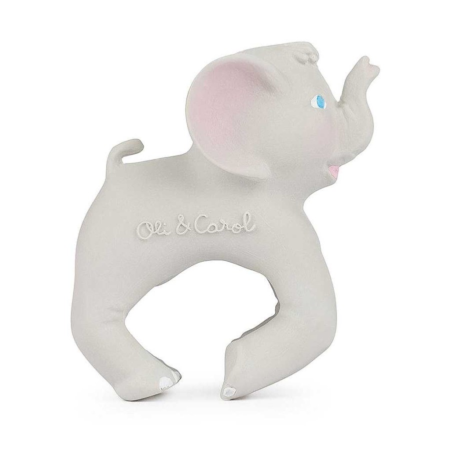 Bath Oli&Carol | Oli&Carol Nelly The Elephant Chewable Bracelets Teether