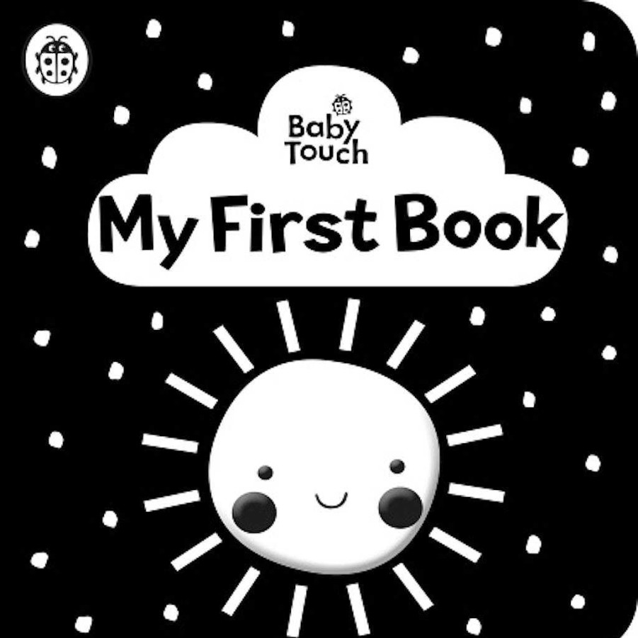 Plays Ladybird Books Baby Books | Baby Touch: My First Book: A Black-And-White Cloth Book