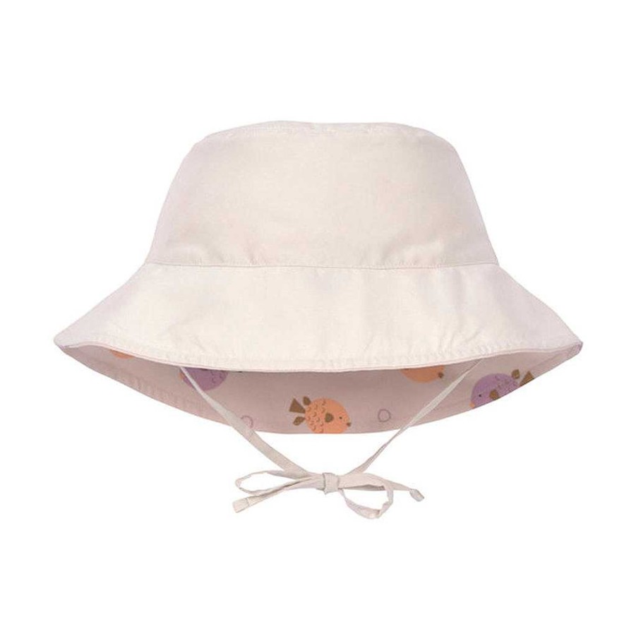 Dress Lassig | Lassig Sun Protection Bucket Hat, Fish Light Pink