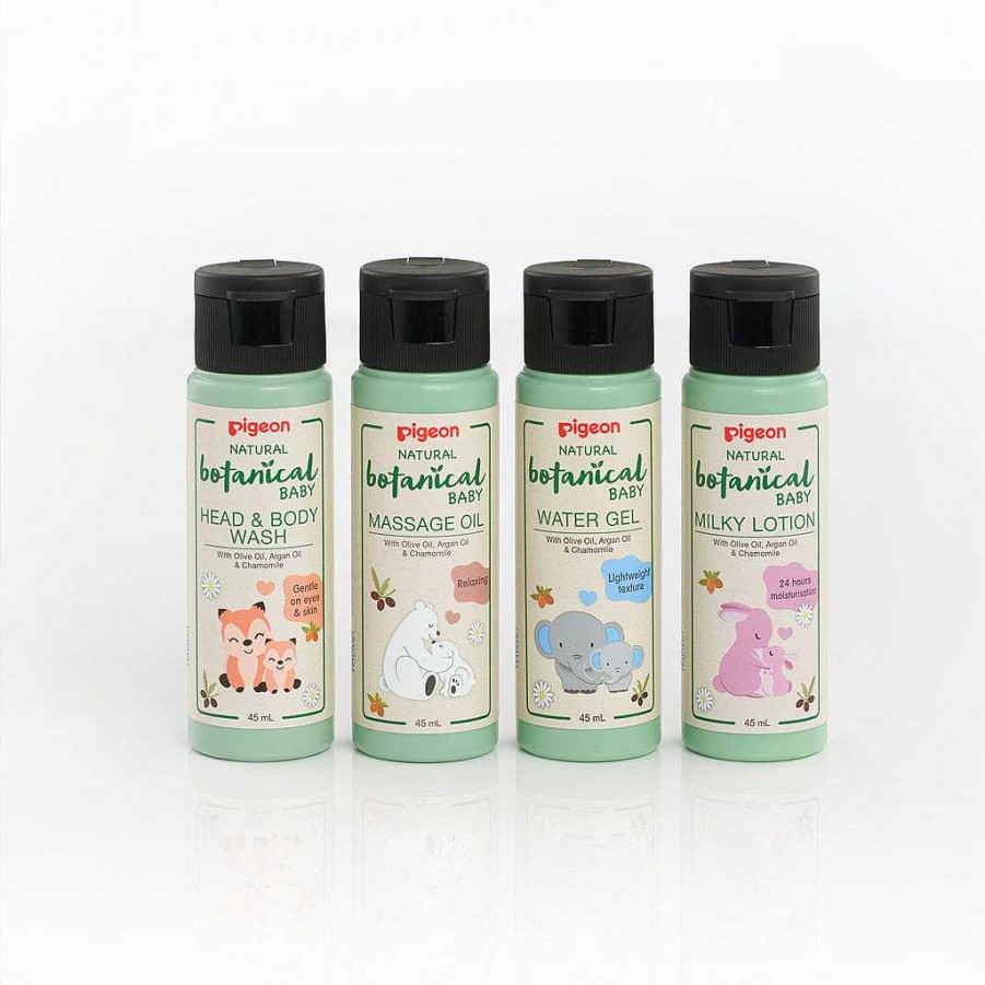 Bath Pigeon Body Creams & Lotions | Pigeon Natural Botanical Baby Travel Set