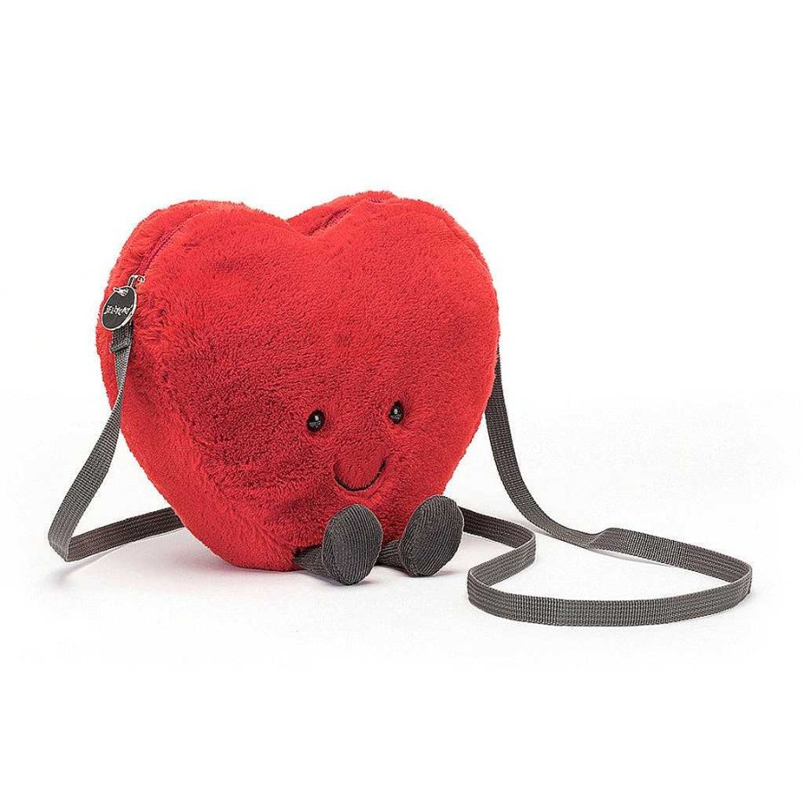 Go Jellycat Kid'S Backpacks | Jellycat Amuseable Heart Bag