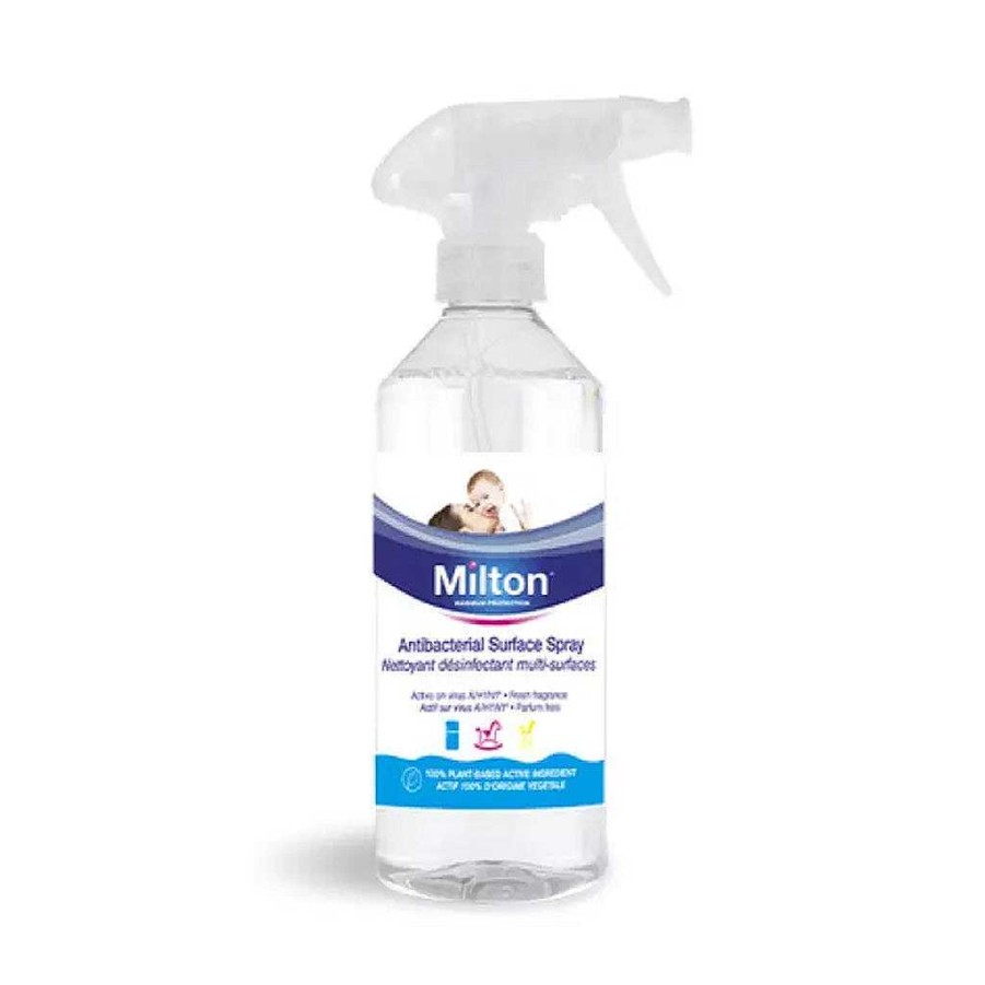 Bath Milton Sanitisers & Cleaners | Milton Antibacterial Surface Spray - 500Ml