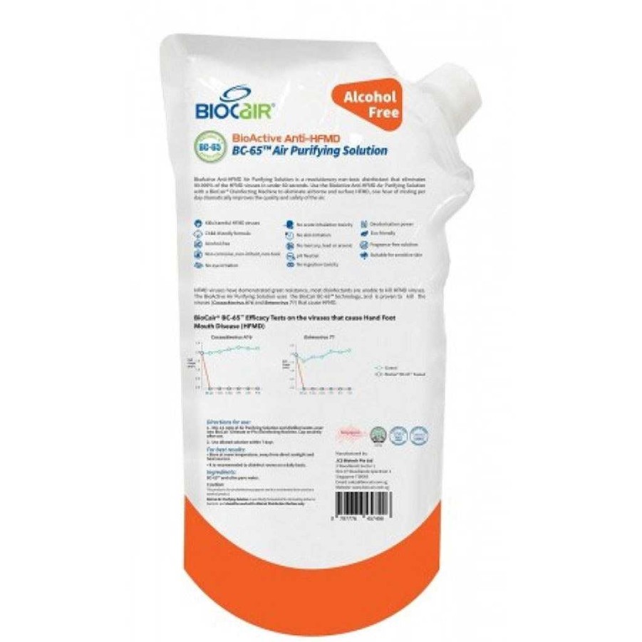 Bath Biocair Sanitisers & Cleaners | Biocair Bioactive Anti-Hfmd Air Purifying Solution 1L