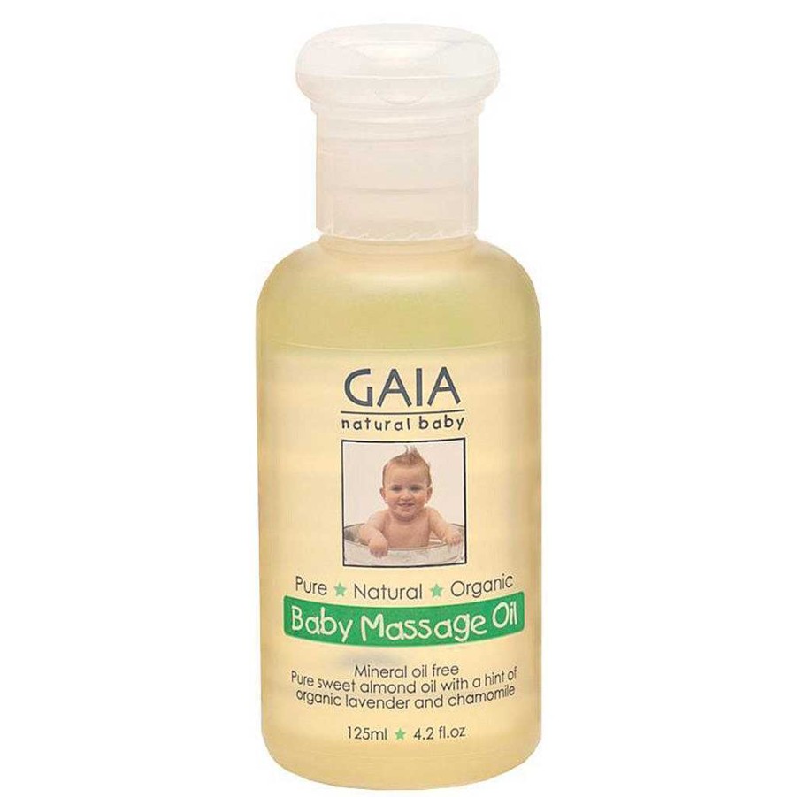 Bath Gaia Body Creams & Lotions | Gaia Baby Massage Oil - 125Ml