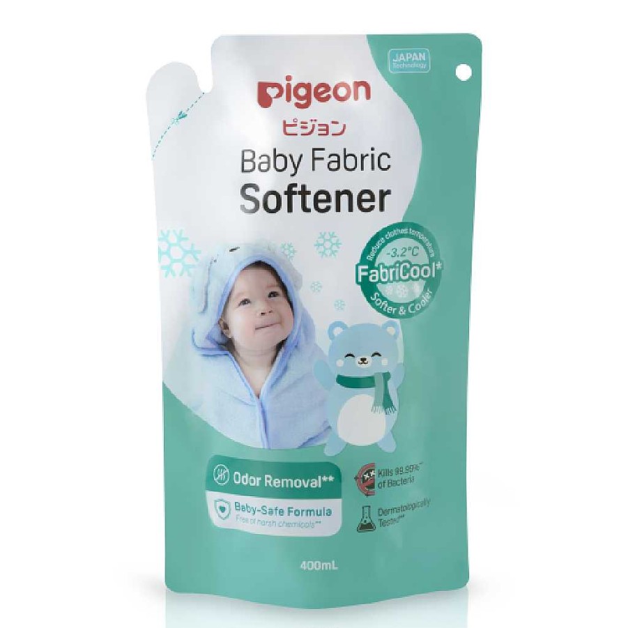 Eat Pigeon Bottle Cleaning | Pigeon Baby Fabric Softener Refill 400Ml